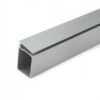 Perfíl Aluminio para Tira LED Estanterías Cristal Espesor 8Mm - Alojamiento Transformador x 2M
