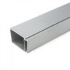 Perfíl Aluminio para Tira LED Estanterías Cristal Espesor 8Mm - Alojamiento Transformador x 2M