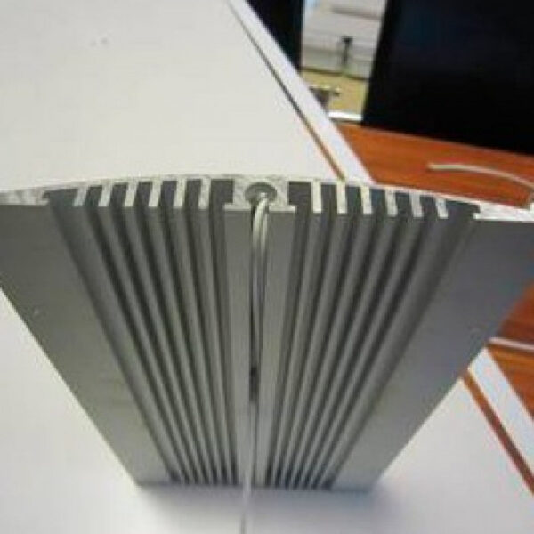 Perfíl/Luminaria Aluminio 10 X Tira LED - Difusor Opal  x 1M