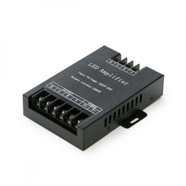 Amplificador Señal Tira LED RGB 12-24VDC ► 360/720W