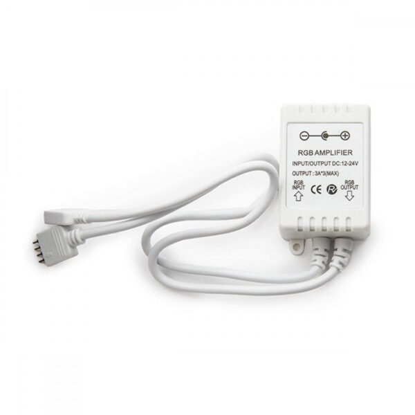 Amplificador Señal Tira LED RGB 12-24VDC ► 108/216W