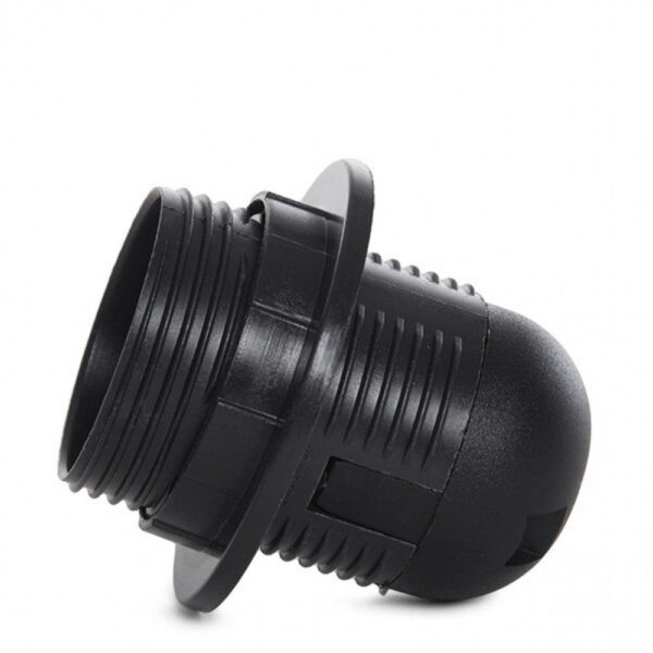 tb_e27b_2 Portalámparas E27 Negro