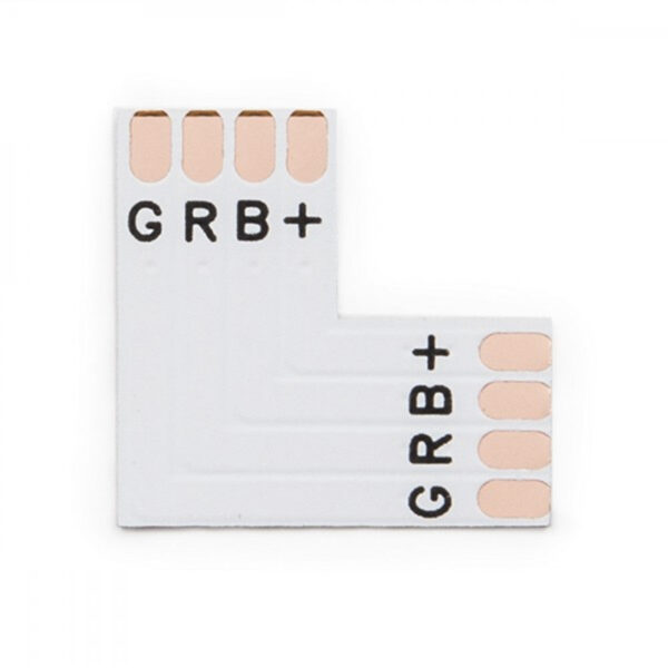 Conector Soldar L Tira LED RGB 10Mm