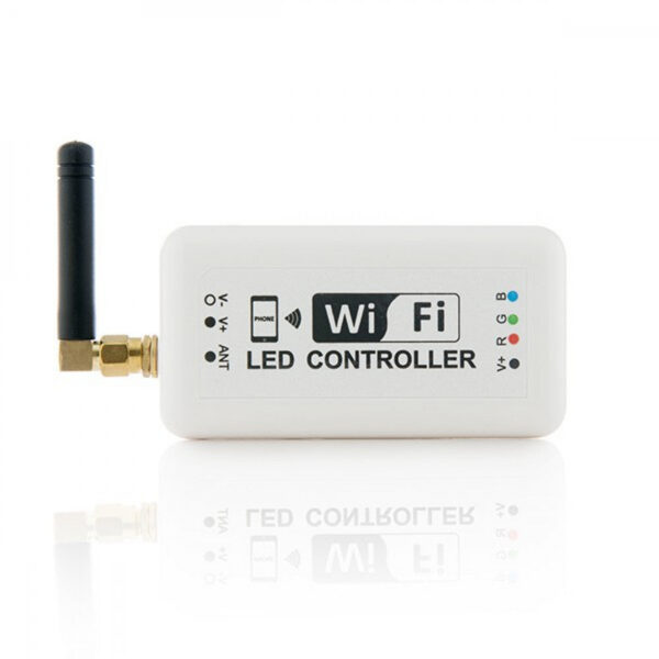 Controlador RGB Wifi 3 Canales X 4A 12/24VDC 144/288W