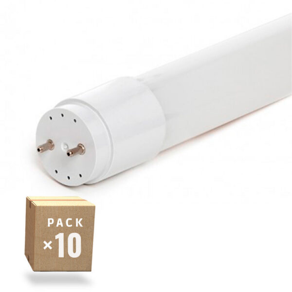 Pack 10 Tubos LED T8 22W 3080Lm 6000ºK Vidrio 150Cm 40.000H [TC-T8-22WC-CW-PK10-AP]