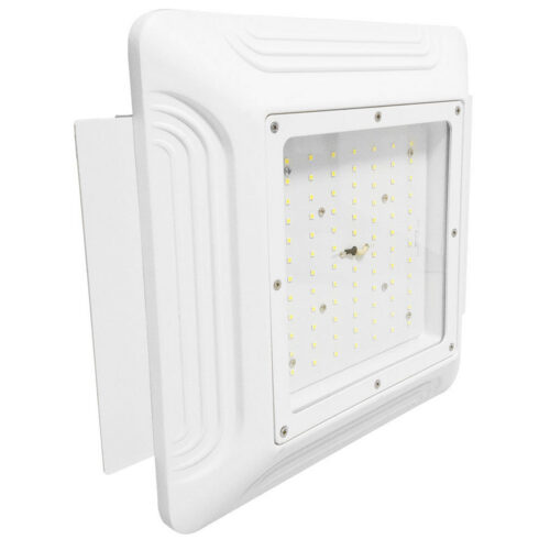 Luminaria LED 80W 10.400Lm 6000ºK IP65 Gasolineras Empotrada PRO 40.000H [WR-CP080-E-CW]