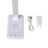Lámpara de Mesa LED con Cargador Teléfono Inalámbrico 6W 420Lm CCT (Tonalidad Luz Regulable)