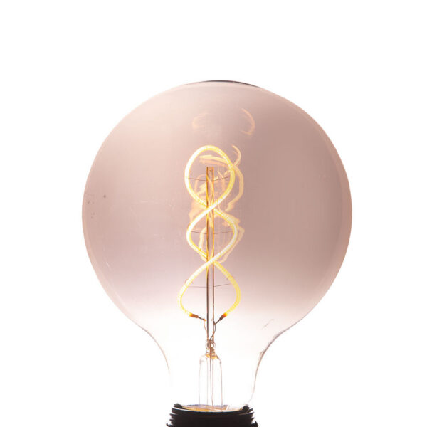 Bombilla LED E27 4W 380Lm 2000ºK Filamento G125 40.000H [WR-G125-4W-R-SG