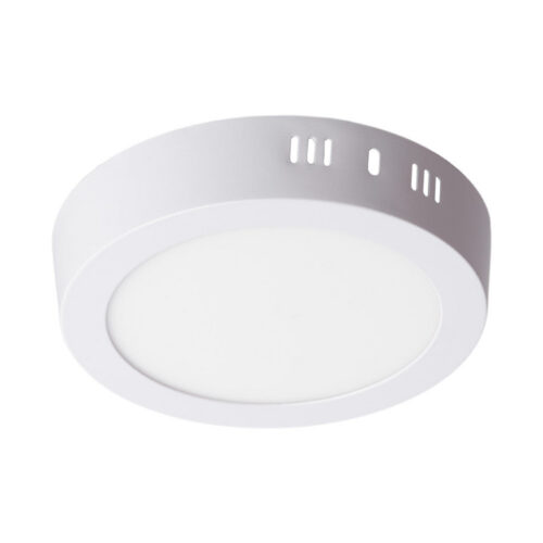 Plafón Circular LED 12W 1,207Lm Driver Lifud Flicker Free IP20 30,000H [WR-MYSR-12-CW]