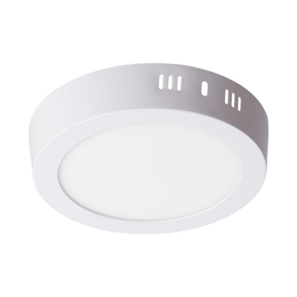 Plafón Circular LED 12W 1,207Lm Driver Lifud Flicker Free IP20 30,000H [WR-MYSR-12-CW]