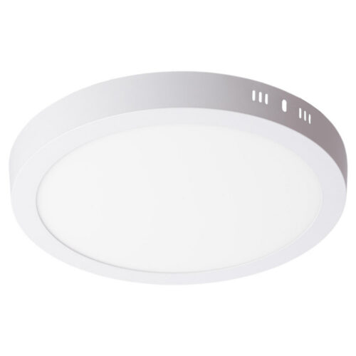 Plafón Circular LED 24W 2,415Lm Driver Lifud Flicker Free IP20 30,000H [WR-MYSR-24-CW]