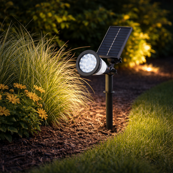Baliza LED Solar 2700ºK Panel: 5,5V/1,1W Batería: 3,7V/1200MaH  [WR-SW6069-WW]