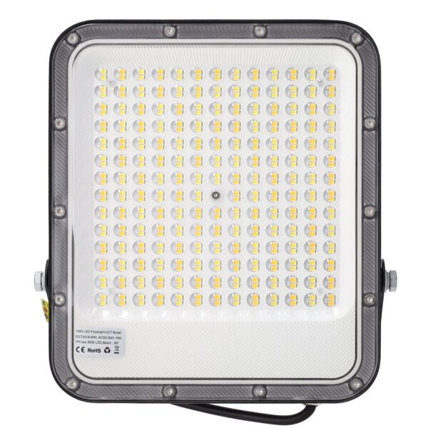 Foco Proyector LED 150W 110Lm/W 90º 220-240VAC IP65 CCT (Tonalidad Luz Regulable) 4000/5000/6500ºK