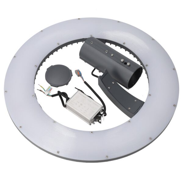 Farola LED 60W Philips Luxeon SMD 3030 160Lm/W Driver Inventronics IP65 120º 5000ºK