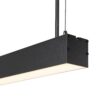 1916_nslnl1500mm_p_w_6 Luminaria Lineal LED Philips 2835 150Cm 50W 4000ºK IP40 Acabado Negro Superficie/Suspendida