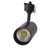 Foco de Carril Monofásico 30W COB Regulable Flicker Free Negro CCT (Tonalidad Luz Regulable) 3000-6000ºK [1916-TL-30W-M-CCT-B])