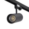Foco de Carril Trifásico 30W COB Regulable Flicker Free Negro CCT (Tonalidad Luz Regulable) 3000-6000ºK [1916-TL-30W-T-CCT-B]