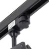 Foco de Carril Trifásico 30W COB Regulable Flicker Free Negro CCT (Tonalidad Luz Regulable) 3000-6000ºK [1916-TL-30W-T-CCT-B]