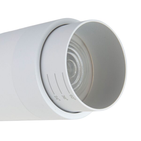 Foco de Carril LED Multiángulo 30W 2700Lm CRI90 3CCT Trifásico 40.000H