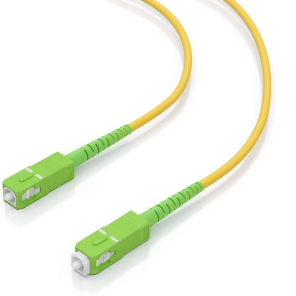 Cable de Fibra Óptica G657A2 3.0 9/125 SMF Aisens A152-0980/ LSZH/ 2m/ Amarillo