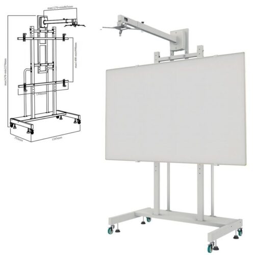 Soporte para Pizarra Interactiva Approx appIBSTD/ 80-120"