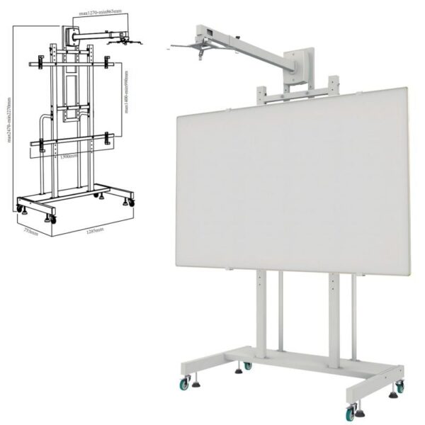 art_app-soporte20appibstd_1 Soporte para Pizarra Interactiva Approx appIBSTD/ 80-120"