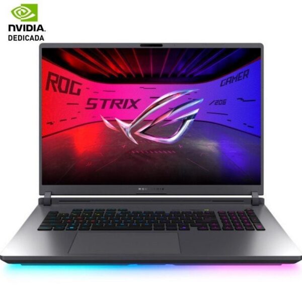 Portátil Gaming Asus ROG Strix G18 (2025) G815JMR-S8051 Intel Core i7-14650HX/ 32GB/ 1TB SSD/ GeForce RTX 5060/ 18"/ Sin Sistema Operativo