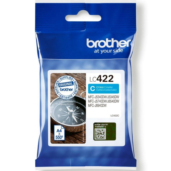 art_bro-c-lc422c_2 Cartucho de Tinta Original Brother LC-422/ Cian