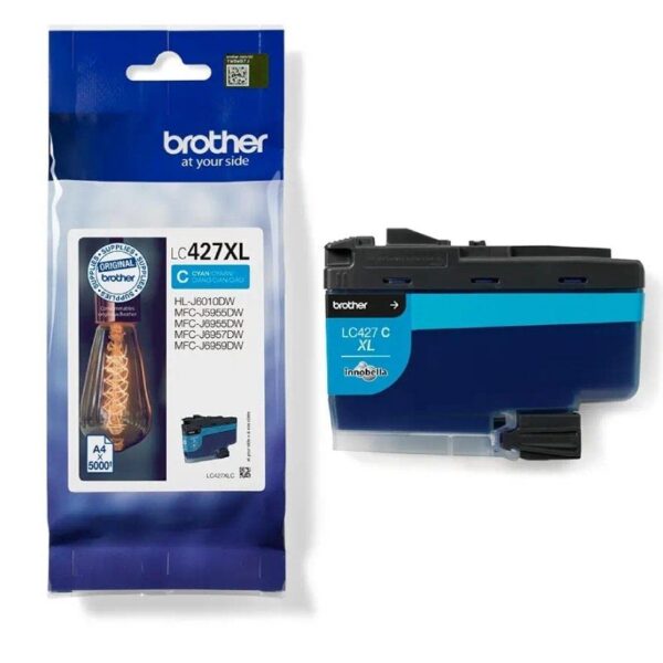 art_bro-c-lc427xlc_2 Cartucho de Tinta Original Brother LC-427 XL Alta Capacidad/ Cian
