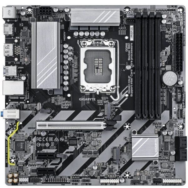 Placa Base Gigabyte B860M D3HP Socket 1851/ DDR5/ PCIe 5.0/ Micro ATX