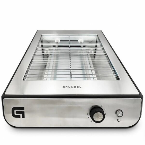 Tostador Grunkel TSP-INOX/ 600W/ Plata