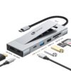 Docking USB Tipo-C Leotec LEDS07/ Ranura SSD M.2/ 2xUSB/ 1xUSB Tipo-C/ 1xHDMI 4K/ 1xLector Tarjetas SD y MicroSD/ 1xUSB Tipo-C PD