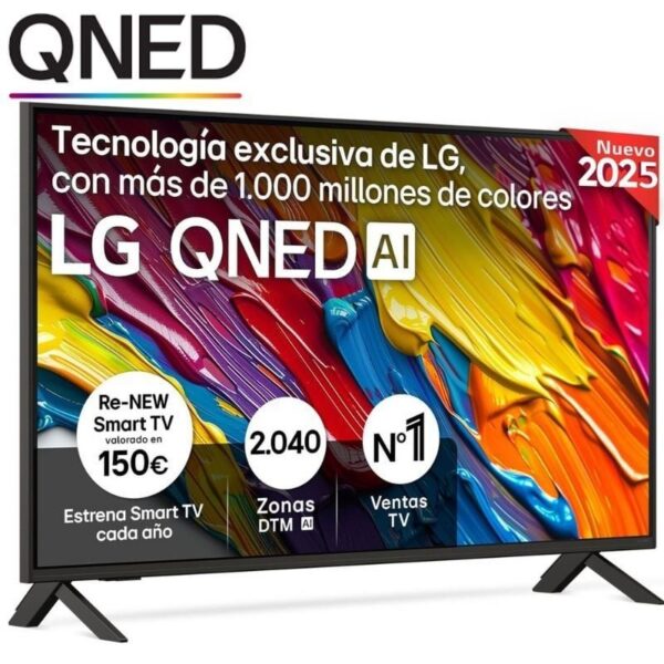 Televisor LG QNED 43QNED84A6C 43"/ Ultra HD 4K/ Smart TV/ WiFi