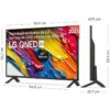 Televisor LG QNED 43QNED84A6C 43"/ Ultra HD 4K/ Smart TV/ WiFi