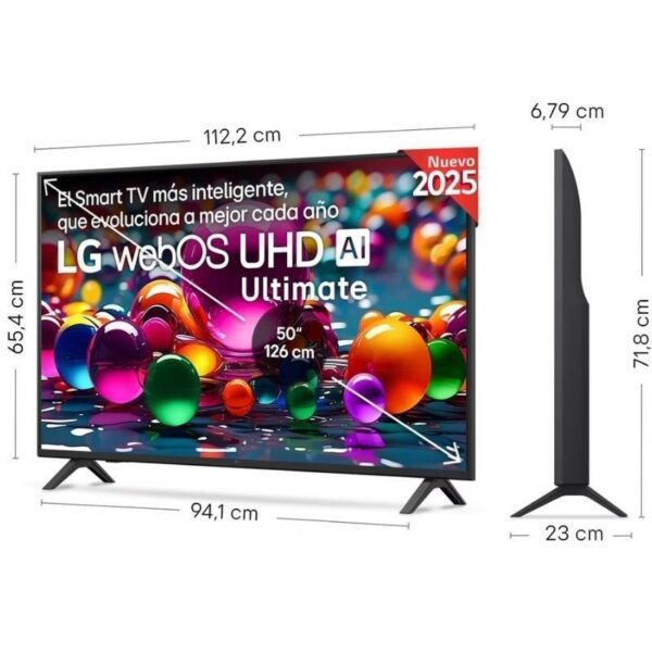 Televisor LG UHD 50UA74006LB 50"/ Ultra HD 4K/ Smart TV/ WiFi
