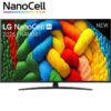 Televisor LG NanoCell 55NANO81A6A 55"/ Ultra HD 4K/ Smart TV/ WiFi