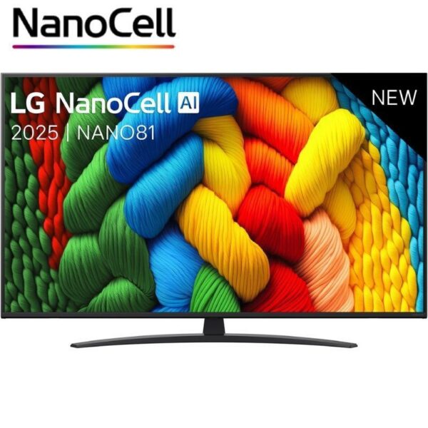 Televisor LG NanoCell 55NANO81A6A 55"/ Ultra HD 4K/ Smart TV/ WiFi
