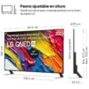 Televisor LG QNED 65QNED84A6C 65"/ Ultra HD 4K/ Smart TV/ WiFi