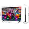 Televisor LG UHD 65UA74006LB 65"/ Ultra HD 4K/ Smart TV/ WiFi