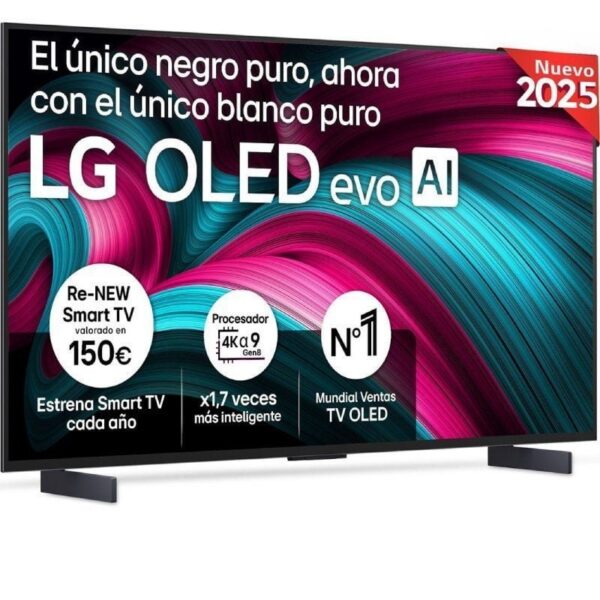 Televisor LG OLED Evo OLED42C54LA 42"/ Ultra HD 4K/ Smart TV/ WiFi