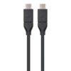 Cable USB 3.1 Nanocable 10.01.4101/ USB Tipo-C Macho - USB Tipo-C Macho/ 1m/ Negro