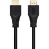 Cable HDMI 1.4 Nanocable 10.15.4701/ HDMI Macho - HDMI Macho/ 1m/ Negro