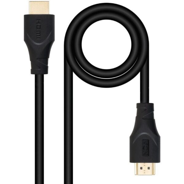 Cable HDMI 1.4 Nanocable 10.15.4703/ HDMI Macho - HDMI Macho/ 3m/ Negro