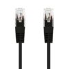 Cable de Red RJ45 UTP Nanocable 10.20.0400-L25-BK Cat.6/ 25cm/ Negro