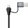 Hub USB + USB Tipo-C 3.0 Nanocable 10.03.0412/ 3xUSB/ 1xRJ45/ Gris