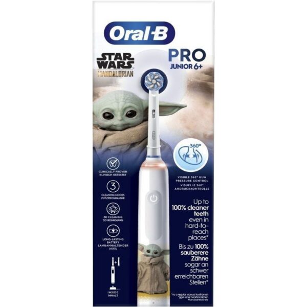 Cepillo Dental Oral-B Pro Junior 6+ Star Wars/ Incluye un recambio