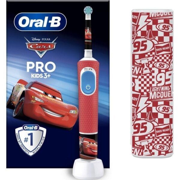 Cepillo Dental Oral-B Pro Kids 3 Spiderman/ Incluye 1 Recambio y Estuche