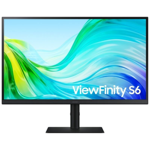Monitor Profesional Samsung ViewFinity S6 S61F S27F610EAU 27"/ QHD/ Regulable en altura/ Negro