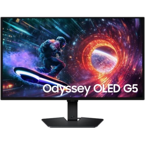 Monitor Gaming Samsung Odyssey G5 G50SF S27FG500SU 27"/ QHD/ 0.03ms/ 180Hz/ OLED/ Negro