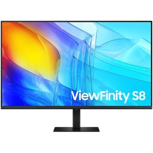 Monitor Profesional Samsung ViewFinity S8 S80D S37D802EAU 37"/ 4K/ Regulable en altura/ Negro